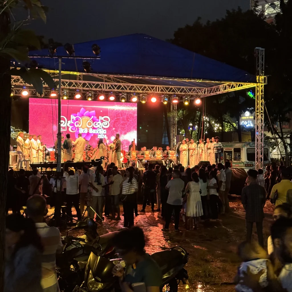 Vesak Buddha Rashmi Bhakthi Gee performance in Colombo 2024