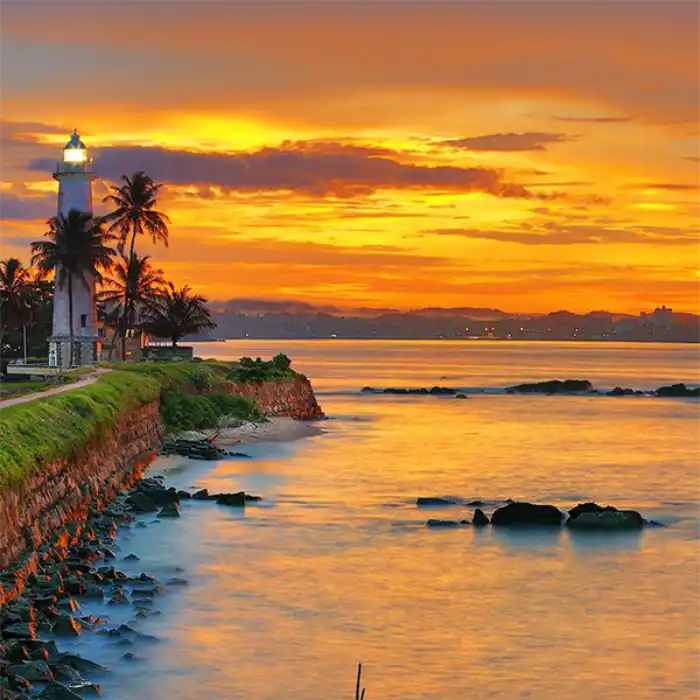 must visit places sri lanka galle sunset