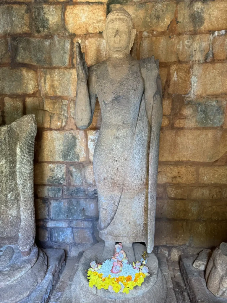 Inside the Nalanda Gedige