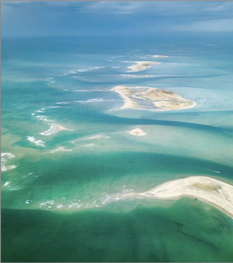 Image of Rama Setu or also known as Nala Setu in Mannar Sri Lanka