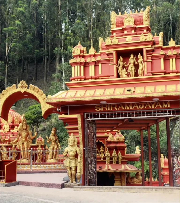 Sita Amman Kovil in Sita Eliya, Nuwara Eliya