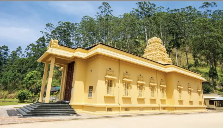 Sri Bhaktha Hanuman Temple in Ramboda Sri Lanka